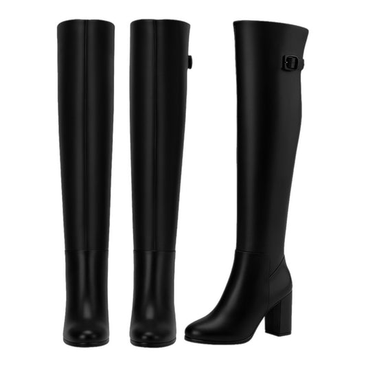 Bottes cavalière - Similicuir