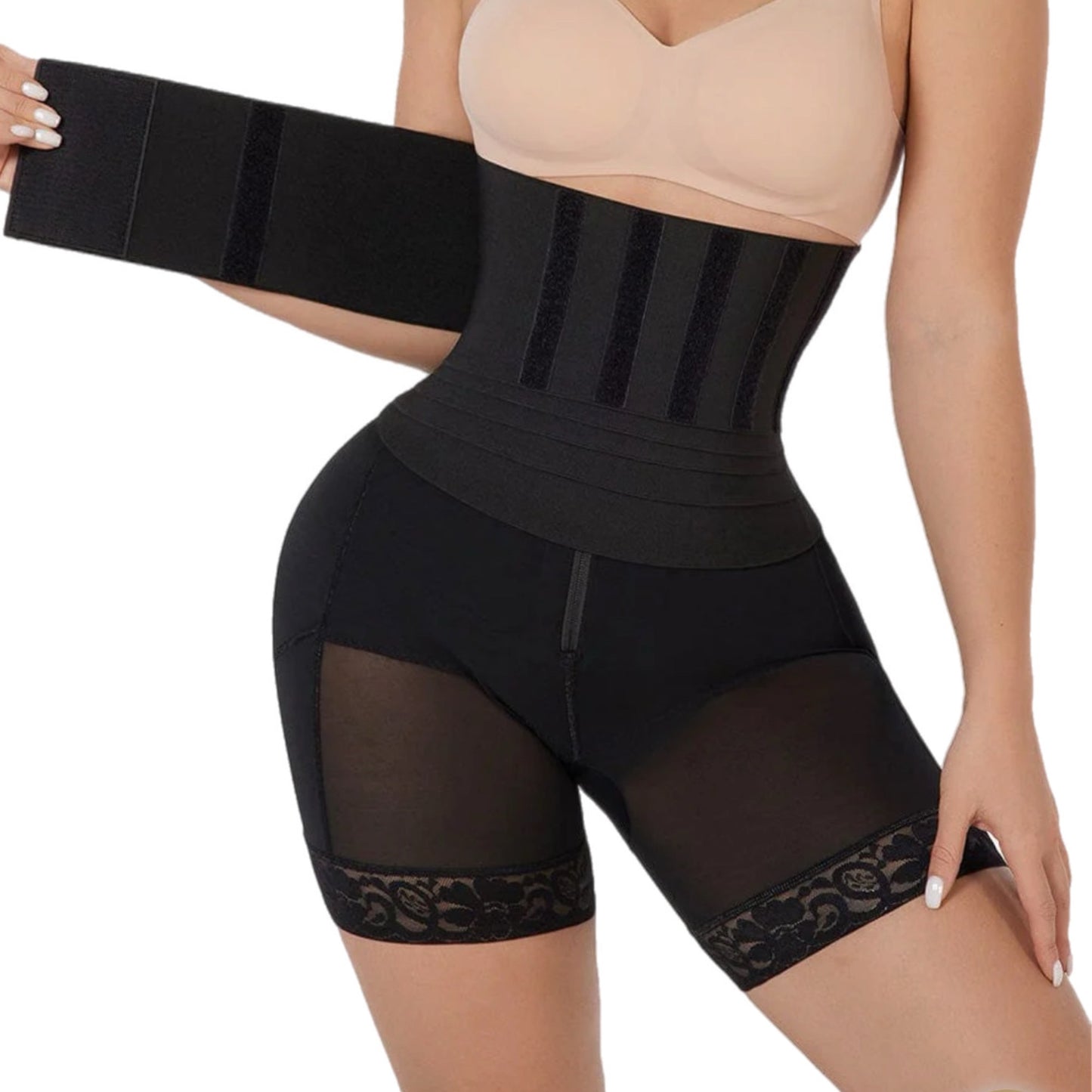Gaine Post-Partum Avec Ceinture Détachable