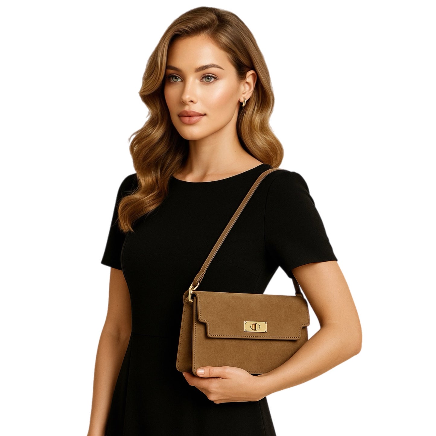 Sac Tofu en Daim – Édition Luxe