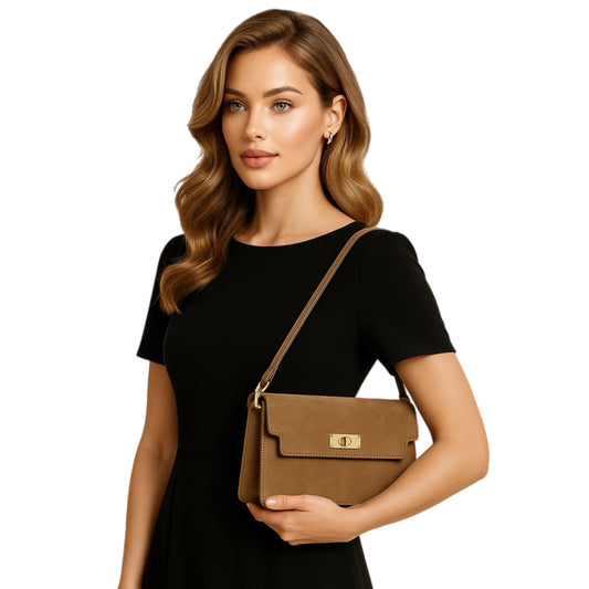 Sac Tofu en Daim – Édition Luxe