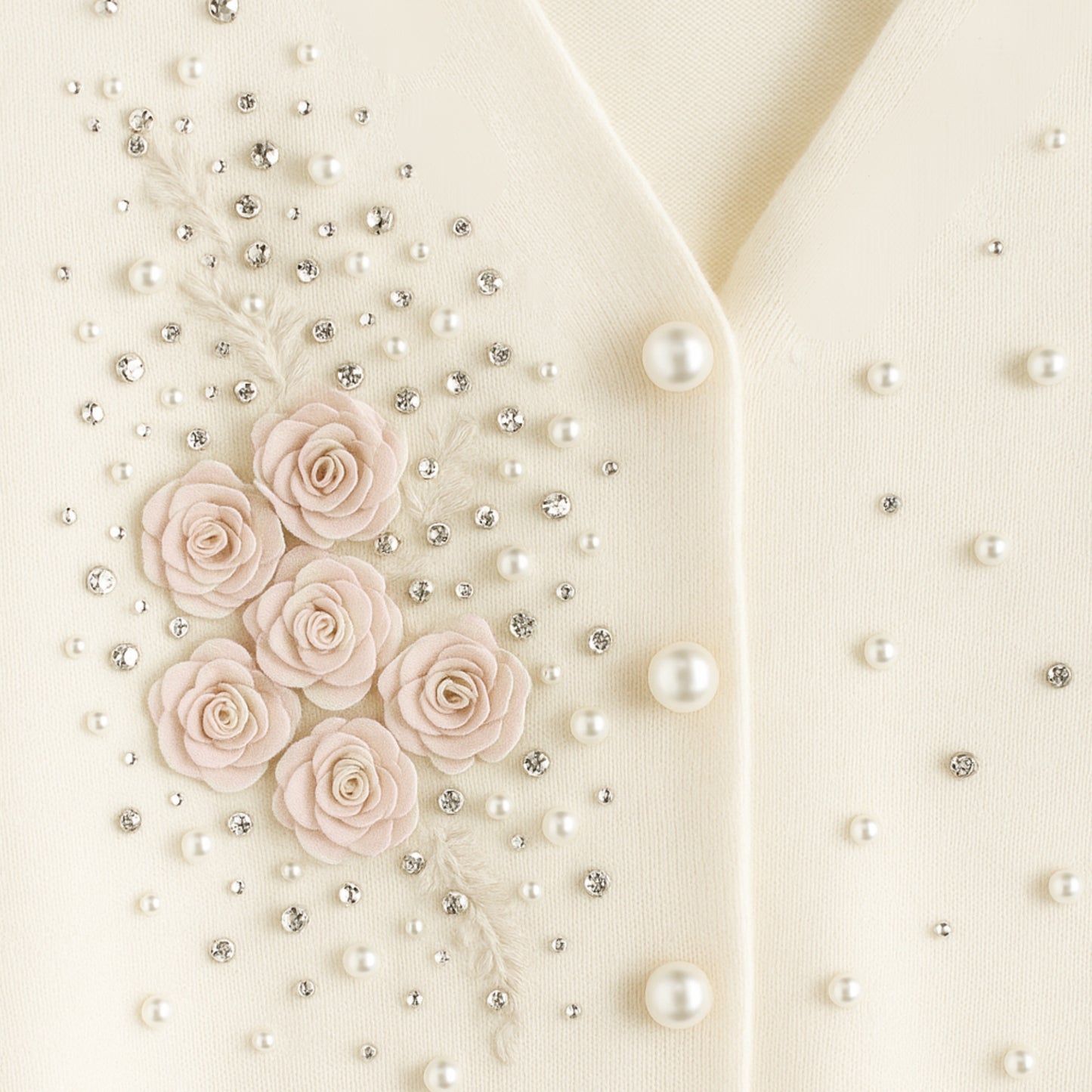 Cardigan Éclat Floral 3D