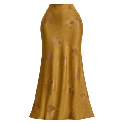 Jupe Satin fleuri