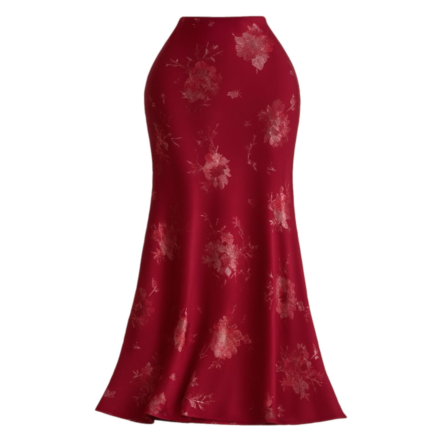 Jupe Satin fleuri