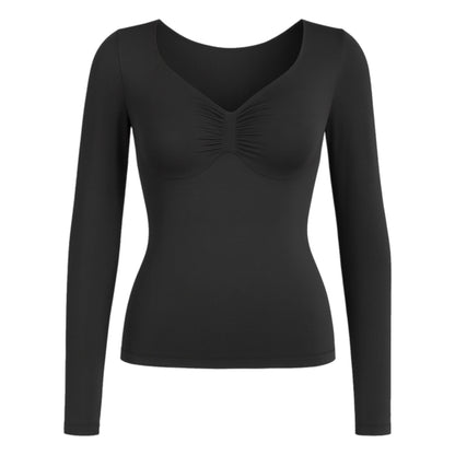 T-Shirt Manche Longue Sculptant-mémoire de forme