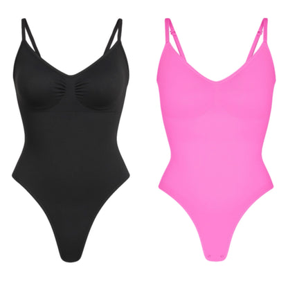 Body String Simple sculptant avec bretelles ajustables – Confort & Maintien