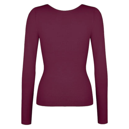 T-Shirt Manche Longue Sculptant-mémoire de forme