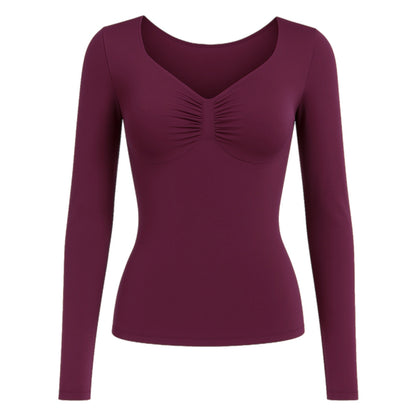 T-Shirt Manche Longue Sculptant-mémoire de forme