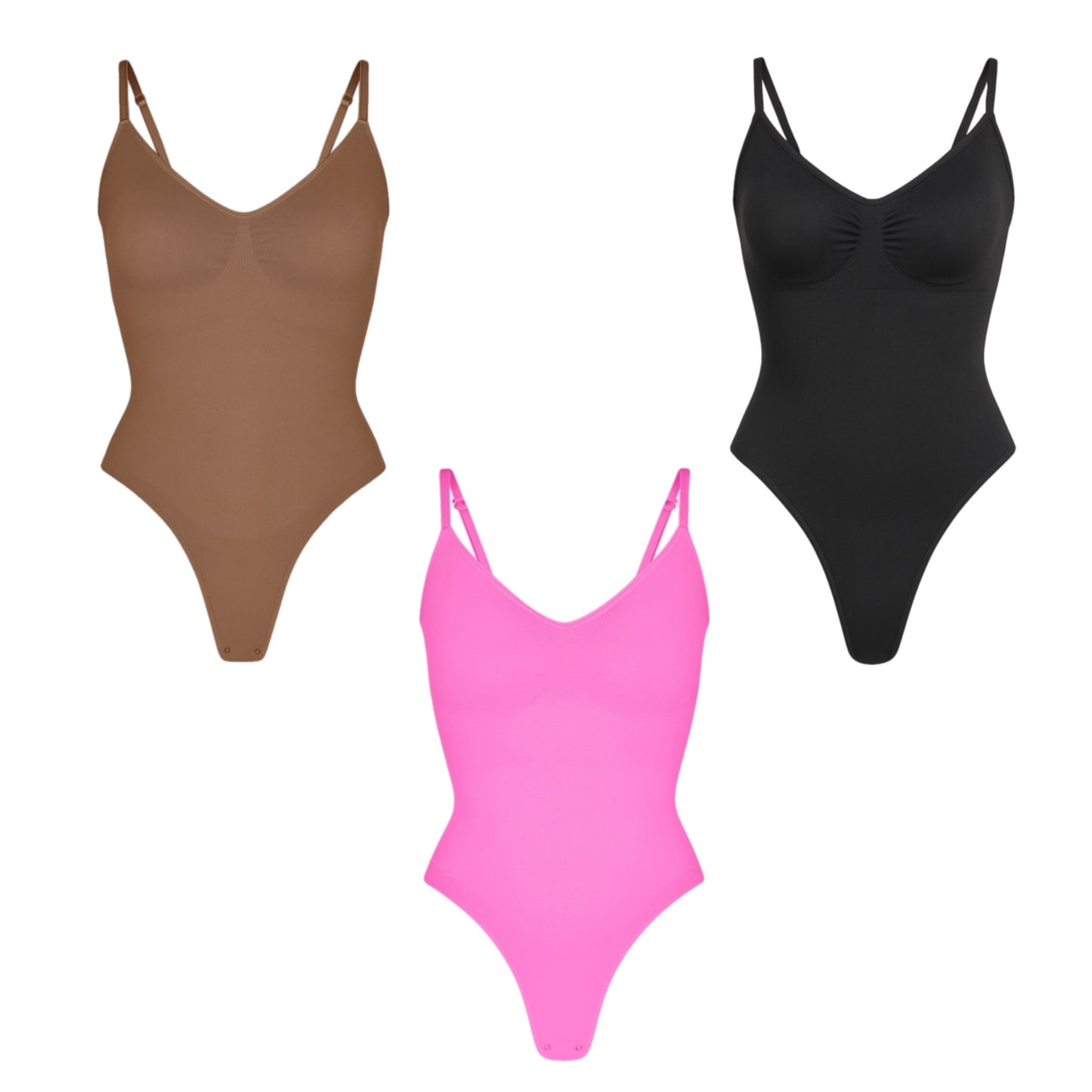 Body String Simple sculptant avec bretelles ajustables – Confort & Maintien