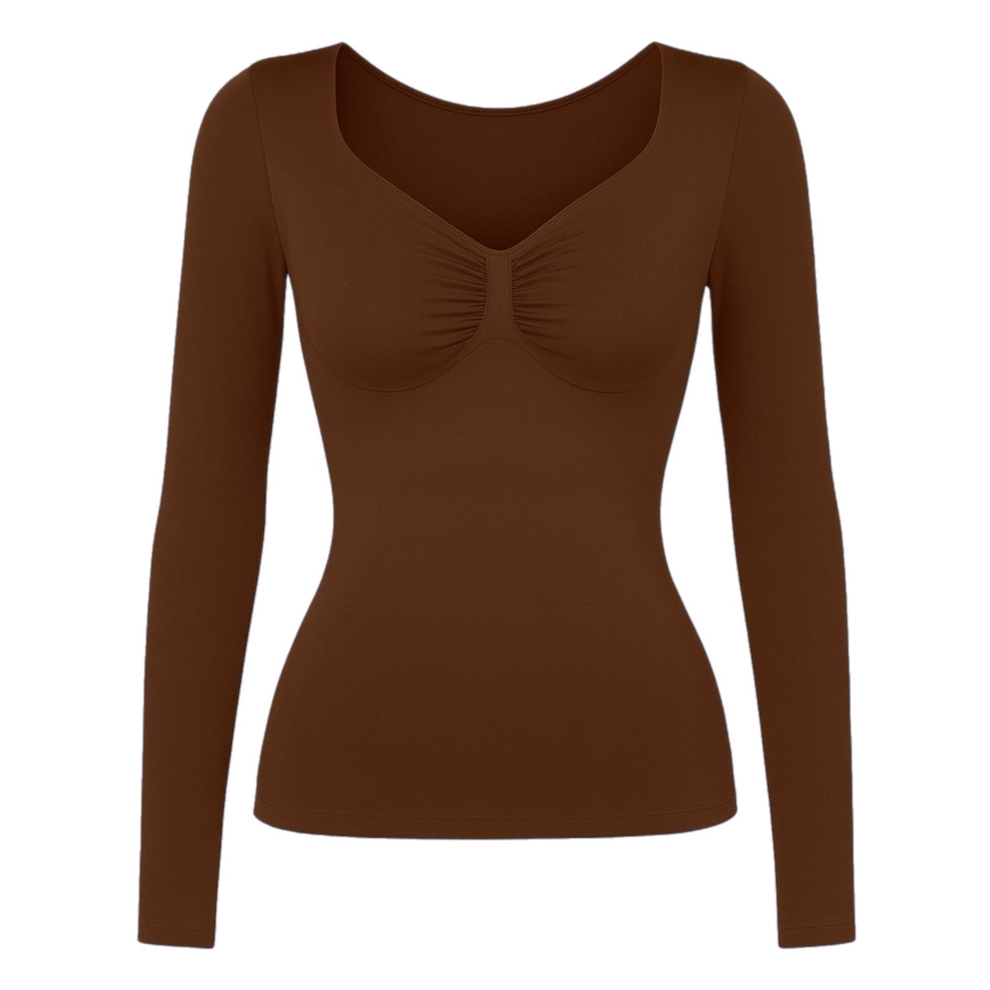 T-Shirt Manche Longue Sculptant-mémoire de forme