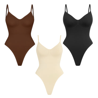 Body String Dos Nu sculptant à bretelles réglables – Maintien et silhouette galbée