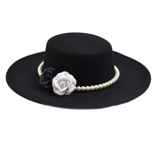 Chapeau Diva – Feutre Français à Large Bord