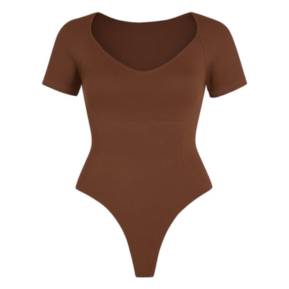 Body T-shirt Sculptant Décolleté Ella