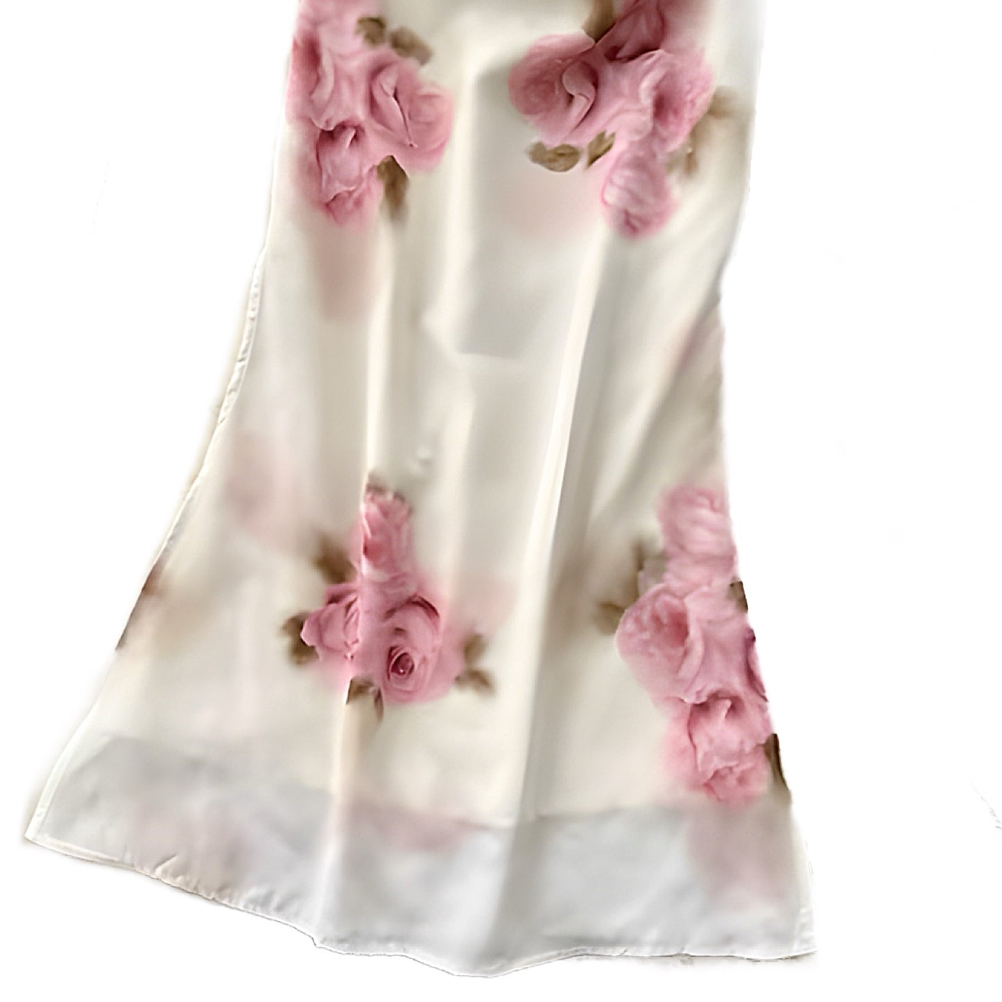 Floral Satin Dress