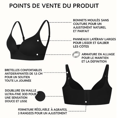 Soutien-gorge Sculptant avec dos couvrant