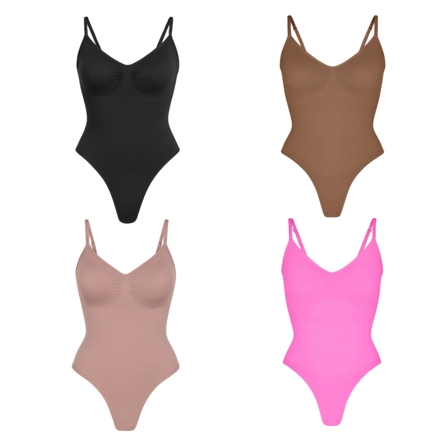 Body String Simple sculptant avec bretelles ajustables – Confort & Maintien