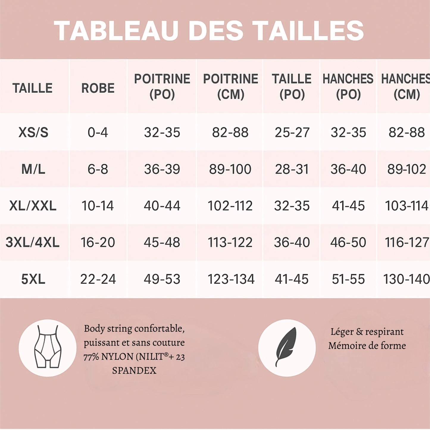 Body String Simple sculptant avec bretelles ajustables – Confort & Maintien