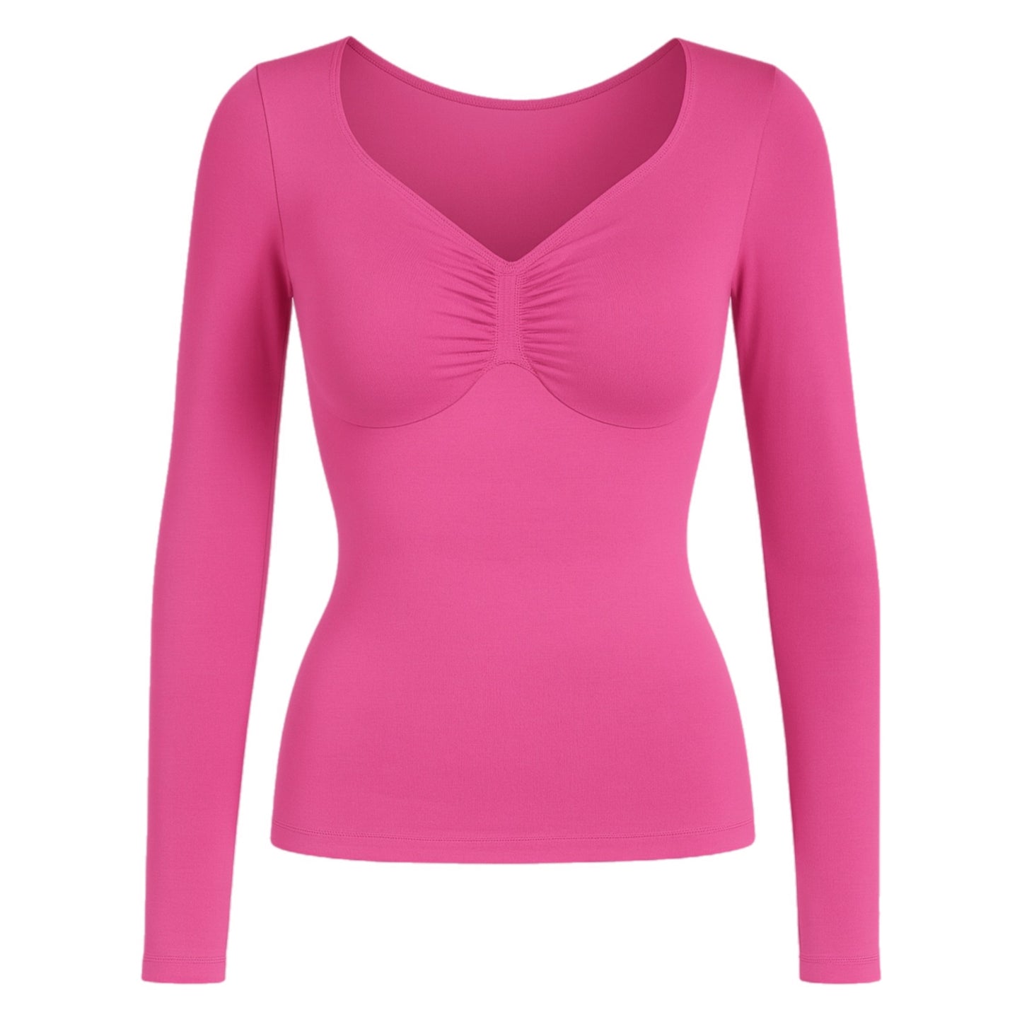 T-Shirt Manche Longue Sculptant-mémoire de forme