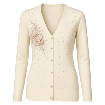 Cardigan Éclat Floral 3D