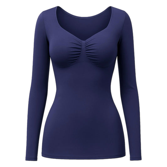 T-Shirt Manche Longue Sculptant-mémoire de forme